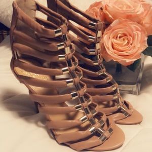 Nude Vince Camuto High Heels